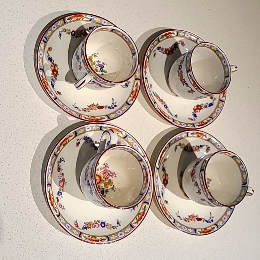 Vintage espresso cup set for 4 J&G Meakin